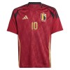 Oficiální Fotbalový Dres Belgie Lukaku 10 Domácí ME 2024 pro Děti